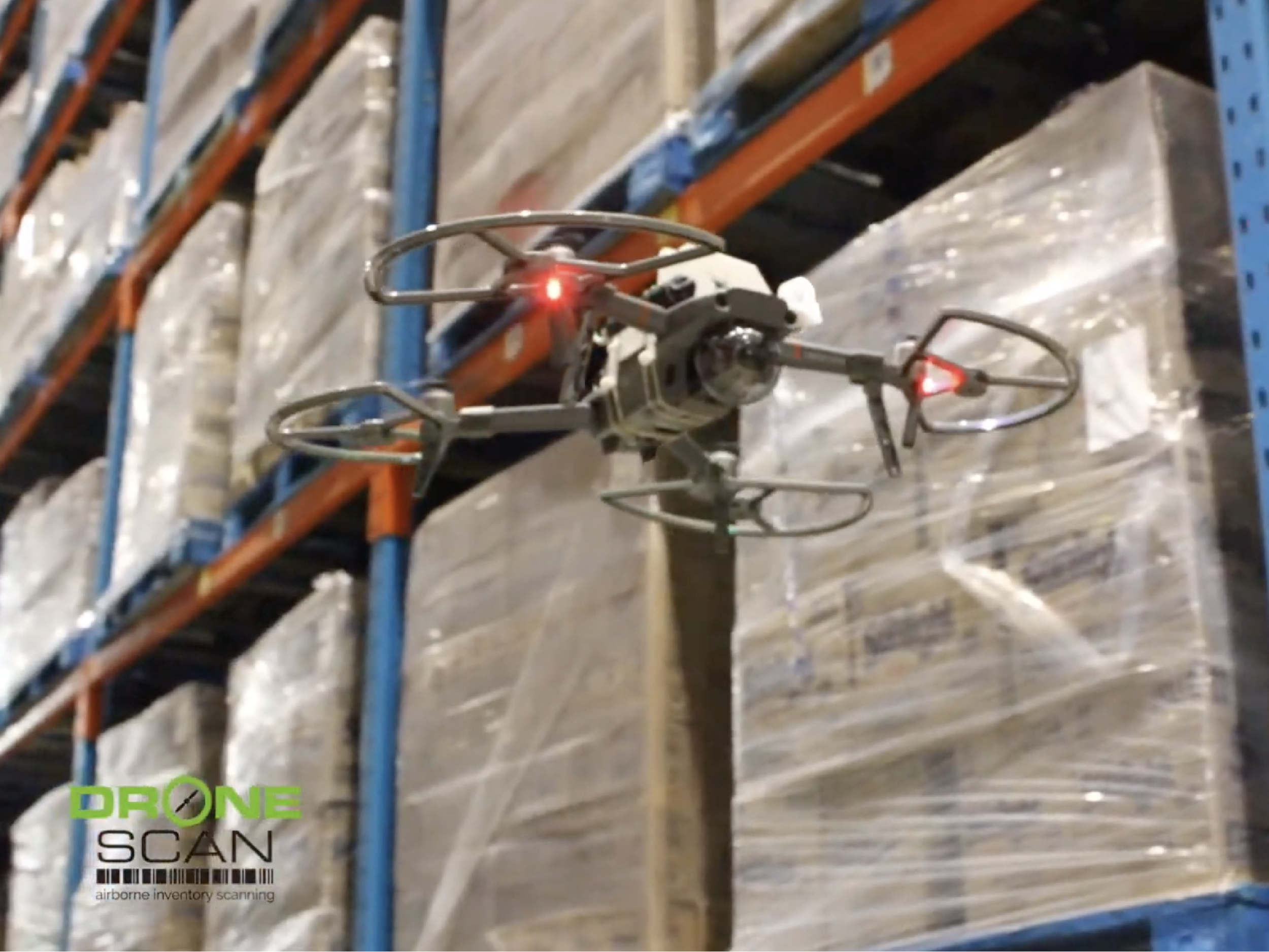Drone online barcode scanner